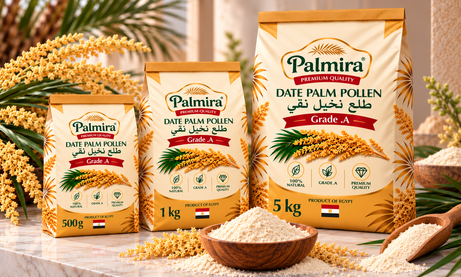Egypt Supplier - Egyptian Palm Pullen Grade. A