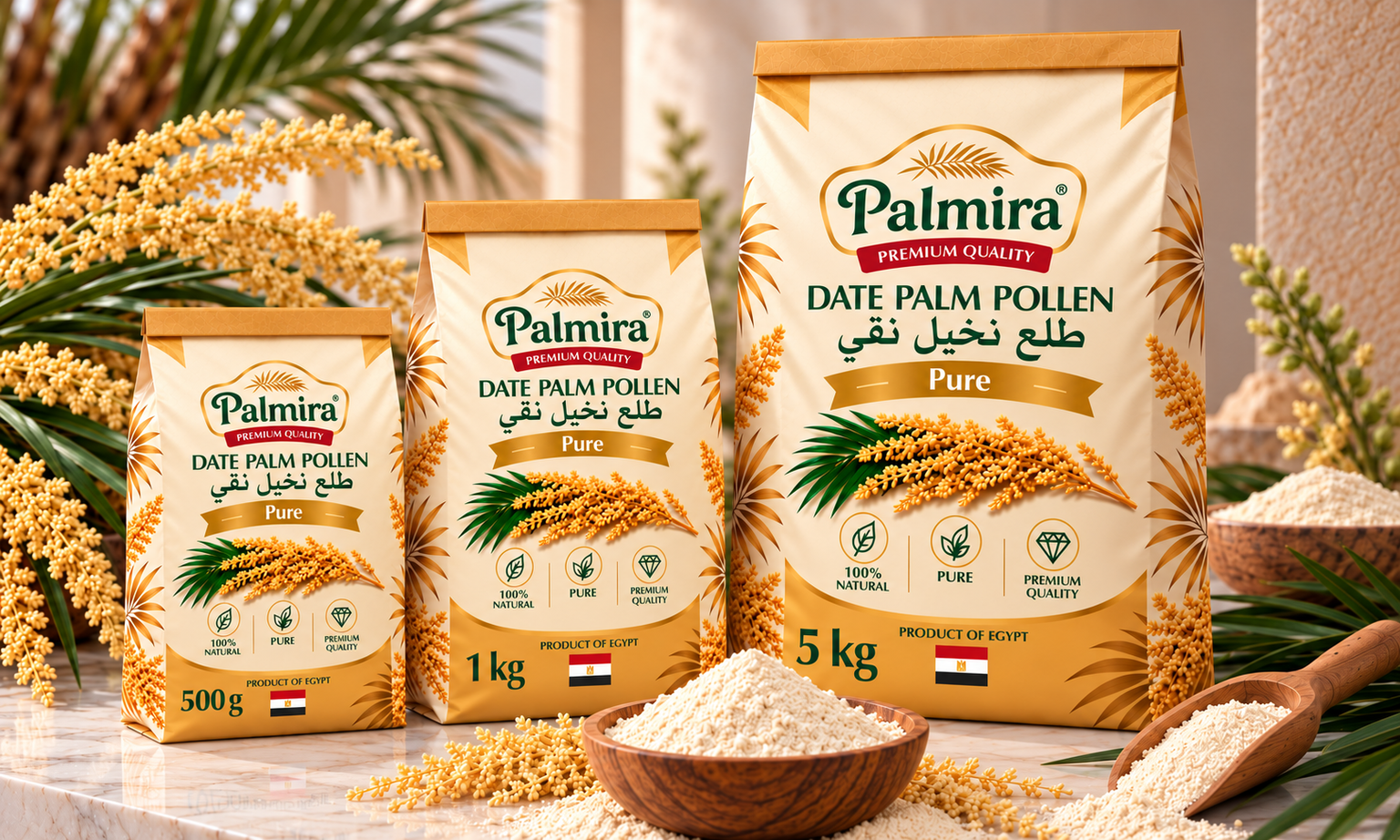 Egypt Supplier - Premium Egyptian Pure Date Palm Pollen Exporter