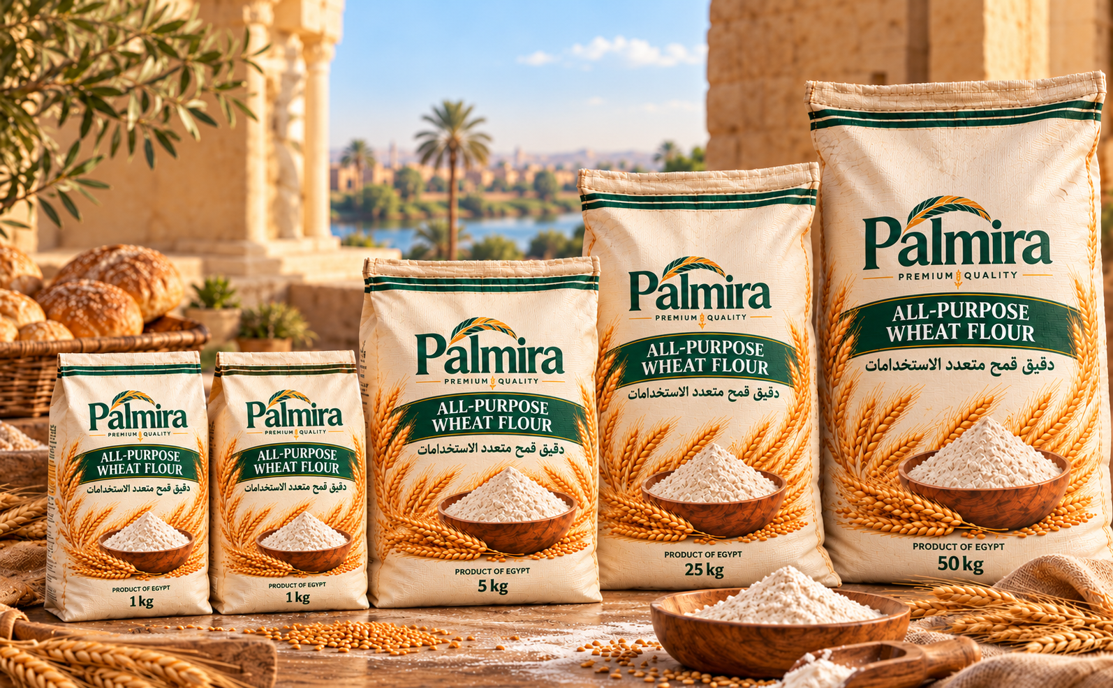Palmira - Premium Egyptian All Purpose Wheat Flour