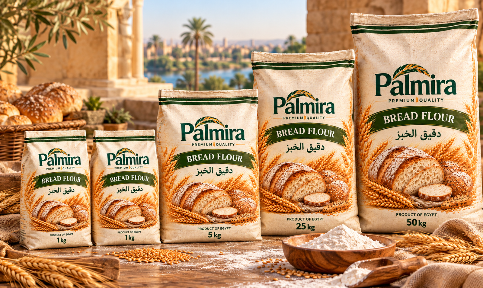 Palmira - Premium Egyptian Bread Flour Supplier