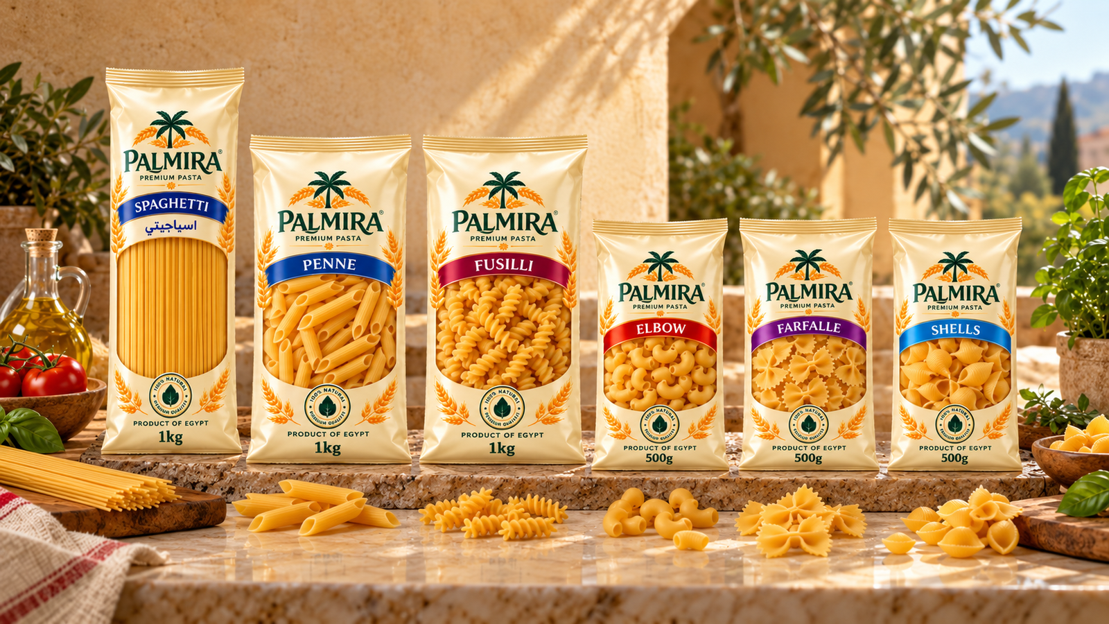 Palmira - Premium Egyptian Pasta Manufacturer & Exporter