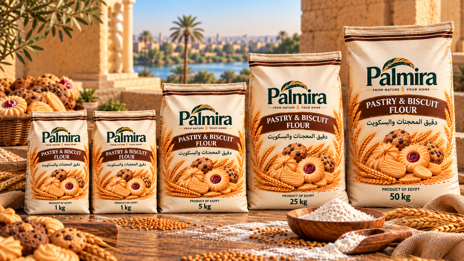 Palmira - Premium Egyptian Pastry & Biscuit Flour Exporter