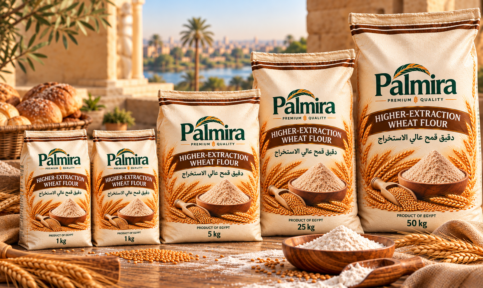 Palmira Premium Higher Extraction Wheat Flour Exporter